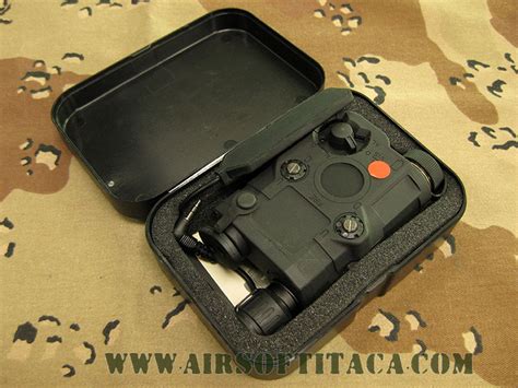 AN PEQ 15 láser ROJO linterna COLOR negro DE FMA Airsoft Itaca