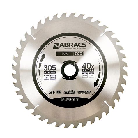 Abracs TCT Wood Blade 305mm X 30mm X 40T Multikor Industrial Group