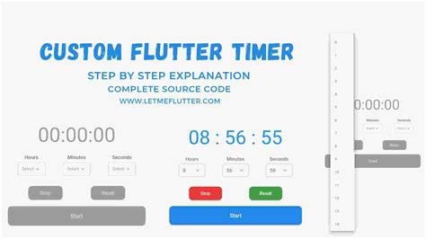 How To Create Our Own Flutter Timer Step By Step Guide Let Me Flutter