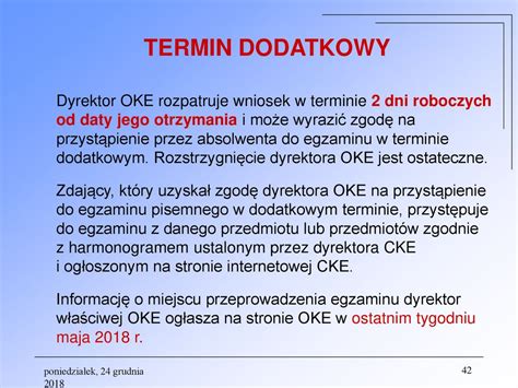 Zasady przeprowadzania części pisemnej egzaminu maturalnego omówiono w