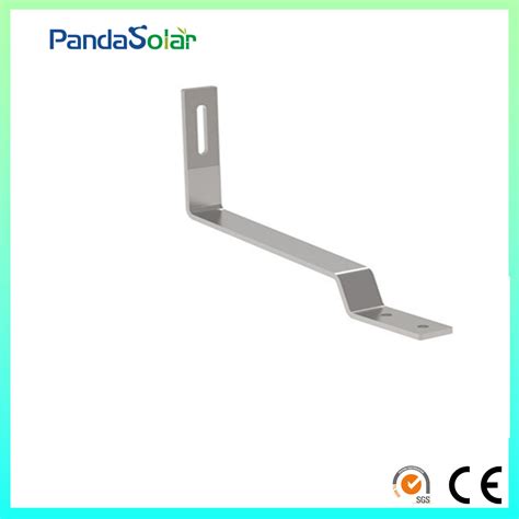 SUS304 Solar Hook Solution For Asphalt Flat Tile Roof Mounting System