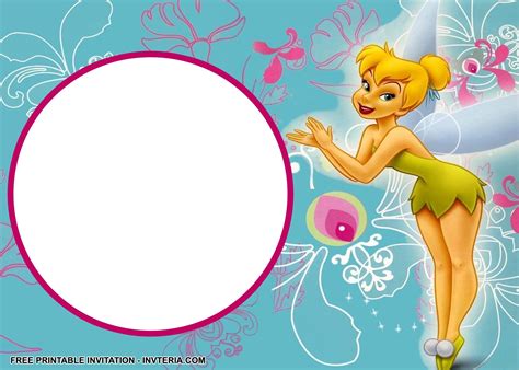 Free Tinkerbell Printable Birthday Invitations - Free Printable