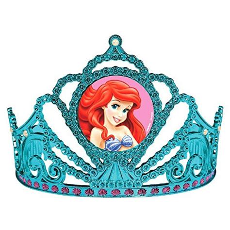 Disney Ariel Princess Tiara Birthday Party Wearable Favour (1 Piece ...