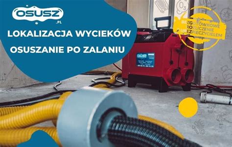 Osuszanie Budynk W Mieszka Po Zalaniu Lokalizacja Wyciek W Katowice