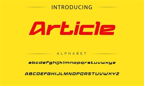 Premium Vector Sport Modern Italic Alphabet Font Typography Urban