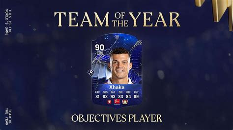 EA FC 24 Granit Xhaka Honourable Mentions Objectives 2023 Year In