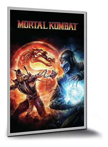 Poster Filme Cinema Mortal Kombat Pôsteres Placa A3 42x30cm Parcelamento Sem Juros