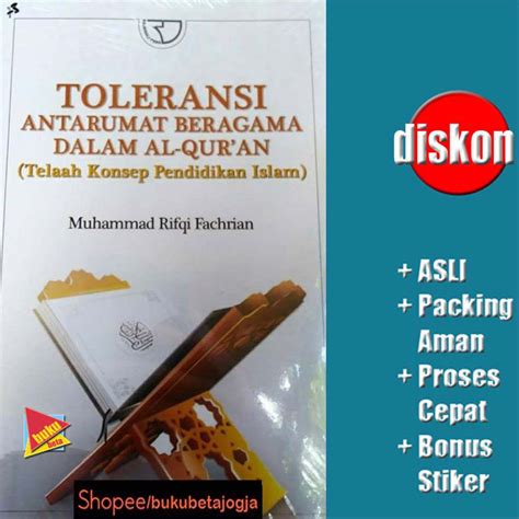 Jual Toleransi Antar Umat Beragama Dalam Al Quran Muhammad Rifqi