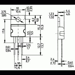 BD 241 C STMICROELECTRONICS Transistor NPN 3A 100V 40W TO220 13746