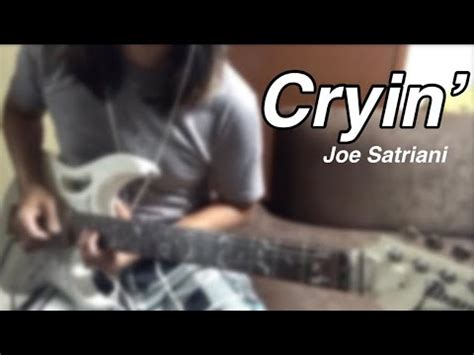 Cryin Joe Satriani Cover Youtube