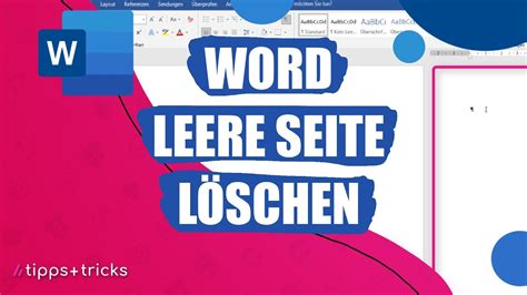 Word Leere Seite löschen so klappt s YouTube