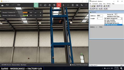 Modscan Factory Io Elevator Youtube