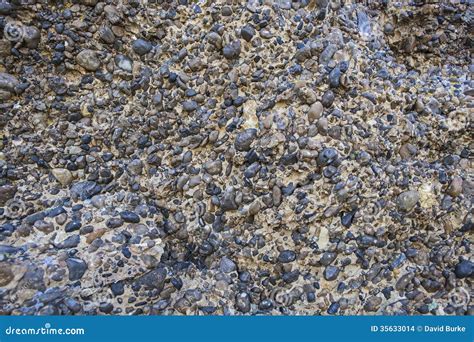 Conglomerate Rock Formation Background Stock Images Image 35633014