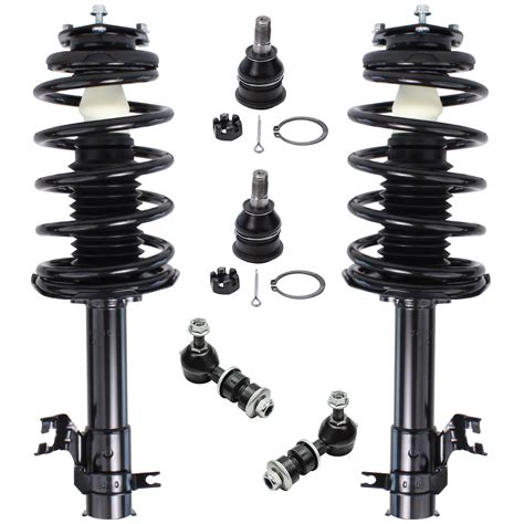 Detroit Axle Front Struts Lower Ball Joints Sway Bar Links