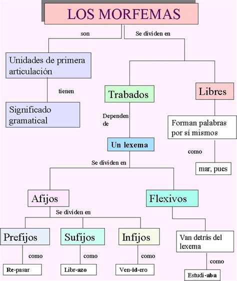 Morfema Cuaderno De Gram Tica Apuntes De Lengua Ejercicios Para