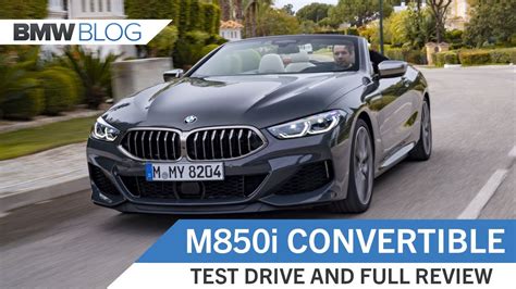 BMW M850i Convertible Full Review And Test Drive YouTube