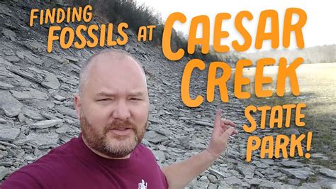 Finding Fossils At Caesar Creek State Park Youtube