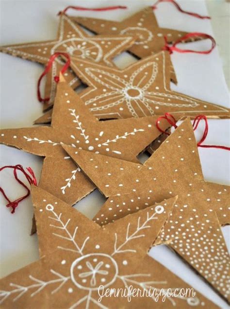 Cute And Celebratory Cardboard Christmas Crafts Bored Art