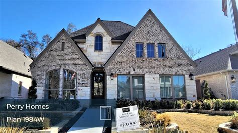 Perry Homes 1984W Model Home Tour The Highlands Porter TX YouTube