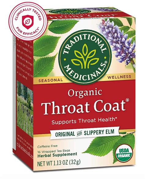 Throat Coat Tea, 16ct – remedyrx.com