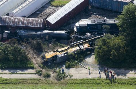 Freight Trains Collide In Hoxie Killing Two Northwest Arkansas