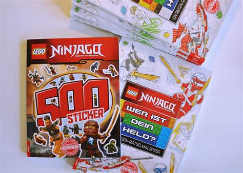 Leseabenteuer für Ninjago Fans Gewinnspiel Mutter Söhnchen