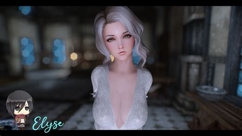 Elyse Racemenu Preset High Poly And Standard Versions At Skyrim