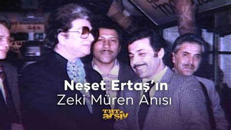 Neşet Ertaş ın Zeki Müren Anısı 2000 TRT Arşiv YouTube