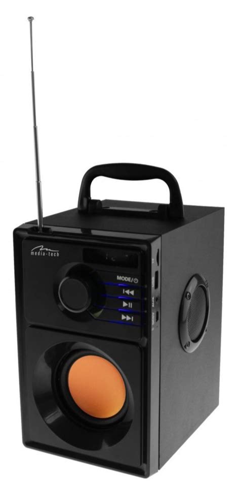 Nešiojama kolonėlė Media Tech BOOMBOX BT MT3145 V2 0 15W RMS