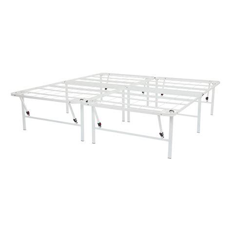 Mainstays 18 High Profile Foldable Steel King Platform Bed Frame