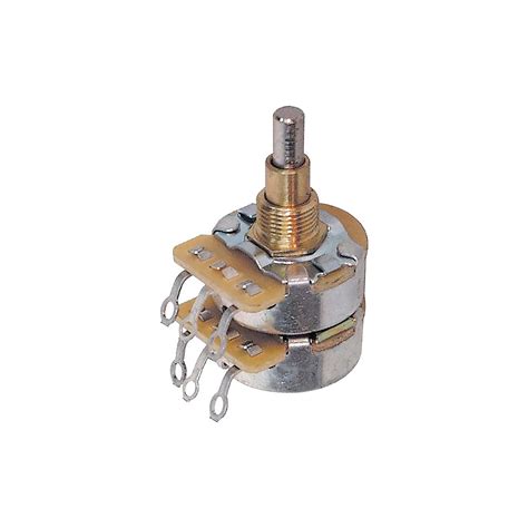 Fender 250K 500K Concentric Audio Taper Solid Shaft Pot Potentiometer