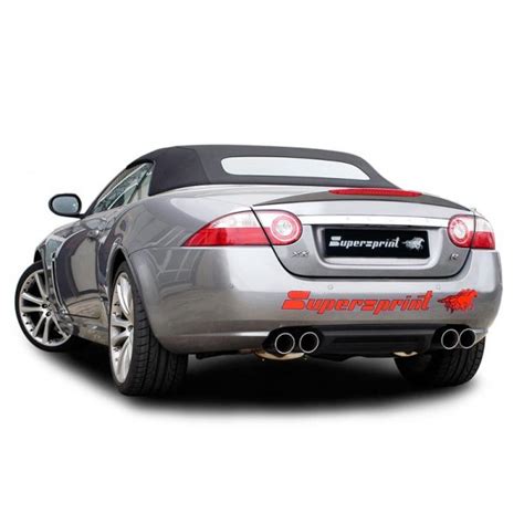 Echappement Jaguar Xkr I V Supersprint Silencieux Suprcars