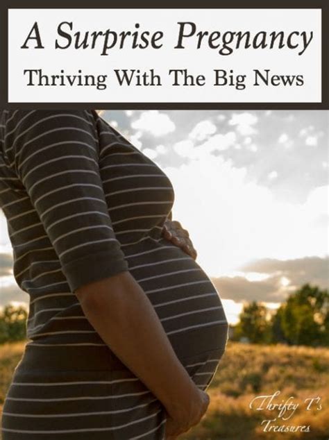 How You Can Thrive With The News Of A Surprise Pregnancy Tshanina