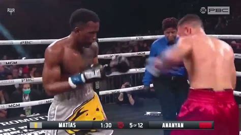 Subriel Matias Vs Petros Ananyan 2 Highlights YouTube