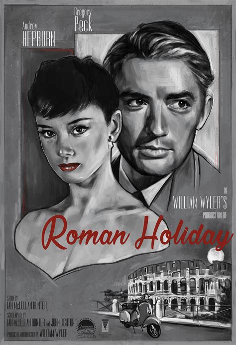 Roman Holiday - Film Poster on Behance