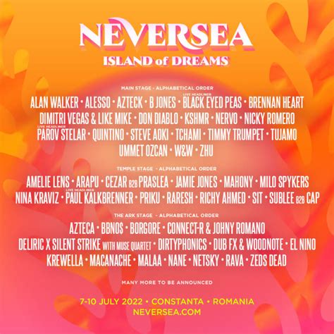 Neversea Festival Offers Colorful Summer Lineup With Alesso Black Eyed