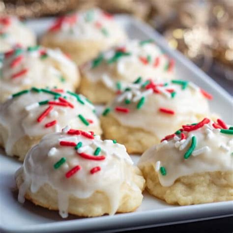 Italian Ricotta Cookies Incredibly Easy Christmas Cookies