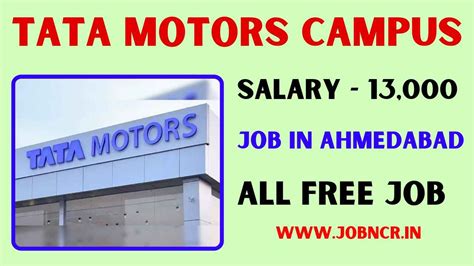 Tata Motors Pvt Ltd Company Campus Placement Job Job Ncr