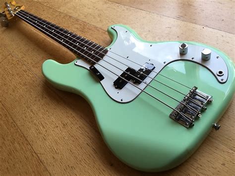 Fender Precision Bass 1999 Surf Green Reverb