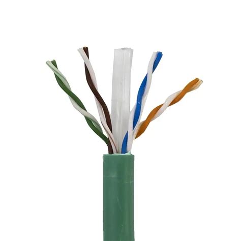 Bare Copper Copper Clad Aluminum Conductr 4 Pairs Cat5e CAT6 SFTP