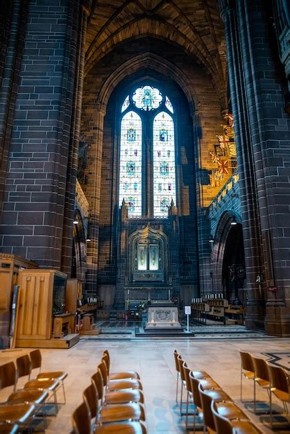 Premium Photo | Liverpool uk 01022023 liverpool cathedral interior ...