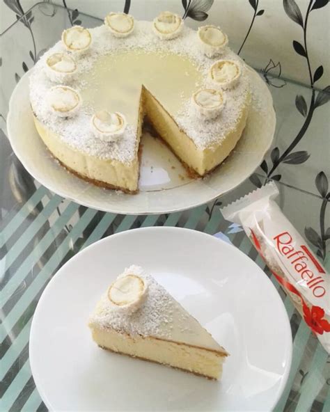 Najlep Raffaello Cheesecake Recept Receptar Online