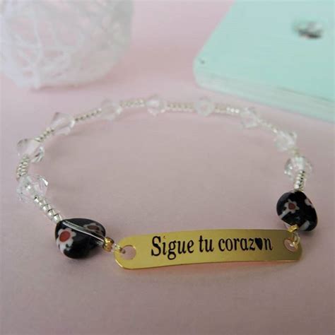 Pulsera Sigue Tu Coraz N Para Que Siempre Tomes El Camino Correcto Y