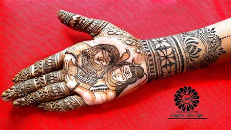 Shiva Parvati Mehndi Design 2022 Teej Special Mehndi Design Shivratri