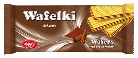 Skawa Wafelki Kakaowe G Allegro Pl