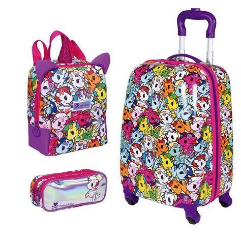 Kit Mochila Bordo Viagem Malinha Infantil Mala Abs O Tam G Escolar