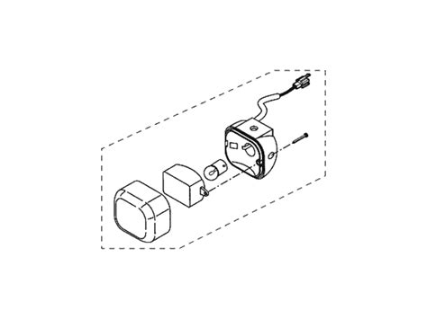 Yamaha Blinkers Original Höger Yamaha Slider Naked 2013 2 takt