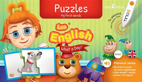 Ting Leo English Puzzles My First Words A Caudle 12645189205