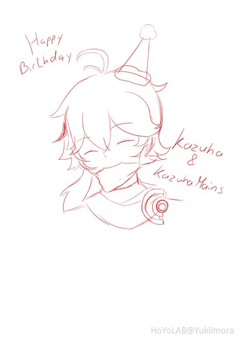 Happy Birthday Kazuha And Kazuha Mains Genshin Impact Hoyolab