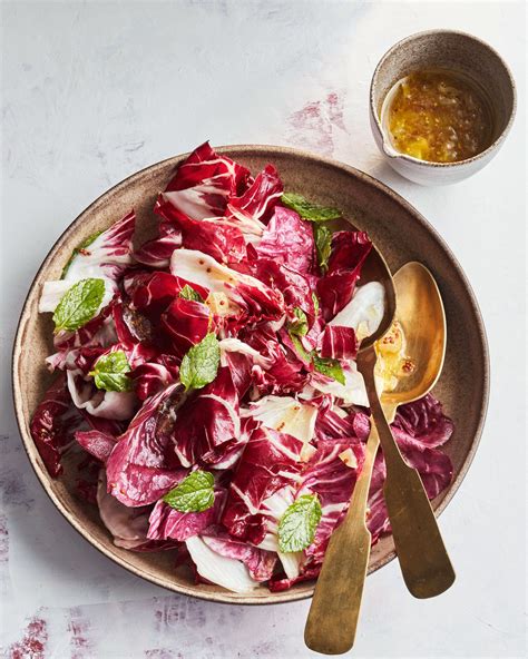 Our Radicchio Salad With Chopped Lemon Dressing Is The Crunchy Colorful Winter Salad You Need